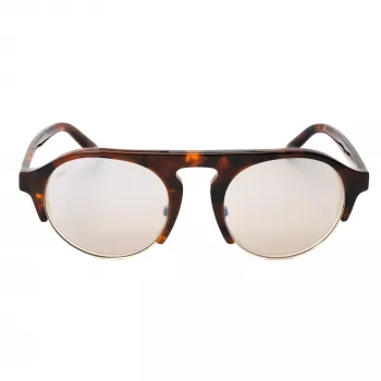 WEB EYEWEAR pánske slnečné okuliare WE0224-52G Havana acetát zelené polykarbonát UV400 52 mm