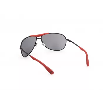 WEB EYEWEAR pánske slnečné okuliare WE0296-6602A čierne/sivé 66/14/125 mm
