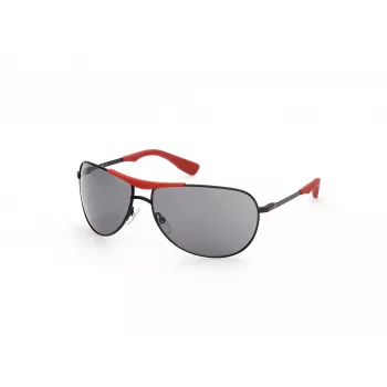 WEB EYEWEAR pánske slnečné okuliare WE0296-6602A čierne/sivé 66/14/125 mm