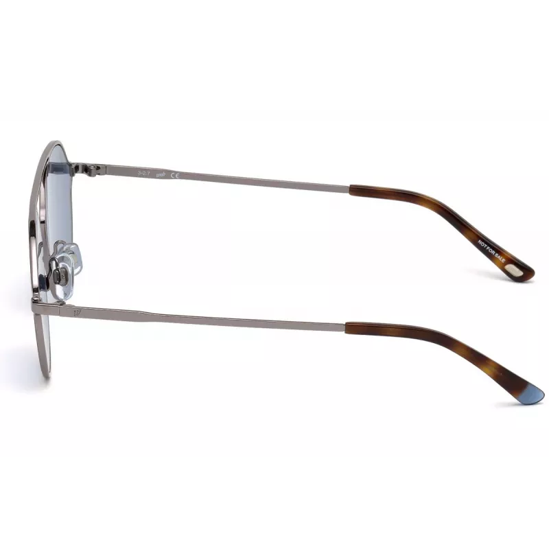 WEB EYEWEAR unisex slnečné okuliare WE0198-08V čierna/sivá 57/15/145 mm
