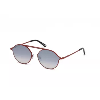 WEB EYEWEAR unisex slnečné okuliare WE0198-5766C čierny rám sivé sklá 57mm