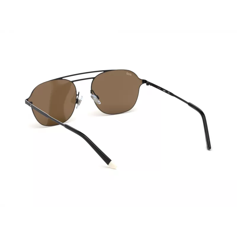 WEB EYEWEAR unisex slnečné okuliare WE0248-5802G čierna sivý gradient 58/18/145 mm