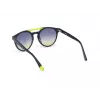 WEB EYEWEAR unisex slnečné okuliare WE0262-5190W hranatý acetátový čierny rám sivé sklá 51/19/145 mm