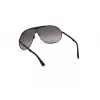 WEB EYEWEAR unisex slnečné okuliare WE0282-0001B čierny rám sivé sklá UV400 kategória 3