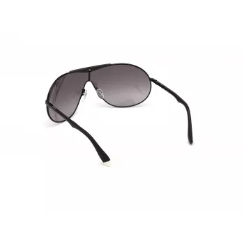 WEB EYEWEAR unisex slnečné okuliare WE0282-0001B čierny rám sivé sklá UV400 kategória 3