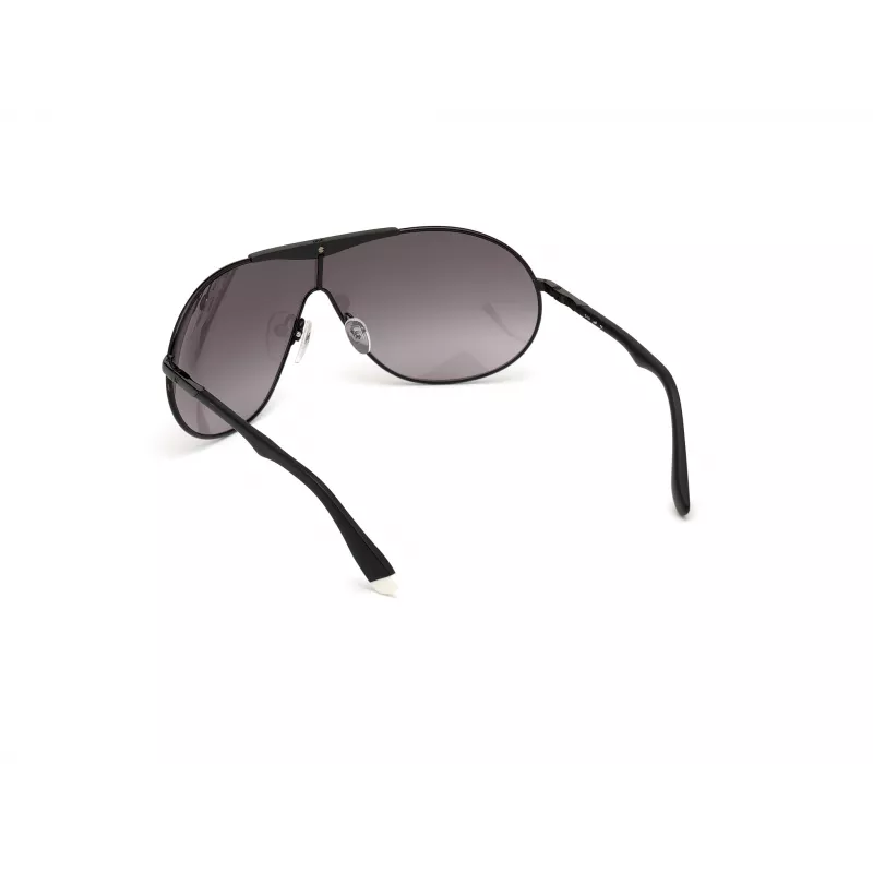 WEB EYEWEAR unisex slnečné okuliare WE0282-0001B čierny rám sivé sklá UV400 kategória 3