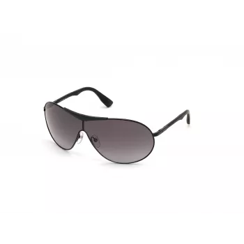 WEB EYEWEAR unisex slnečné okuliare WE0282-0001B čierny rám sivé sklá UV400 kategória 3