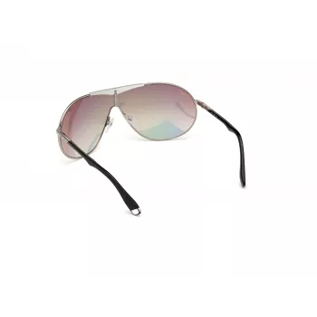 WEB EYEWEAR unisex slnečné okuliare WE0282-0014Z čierny rám sivé sklá