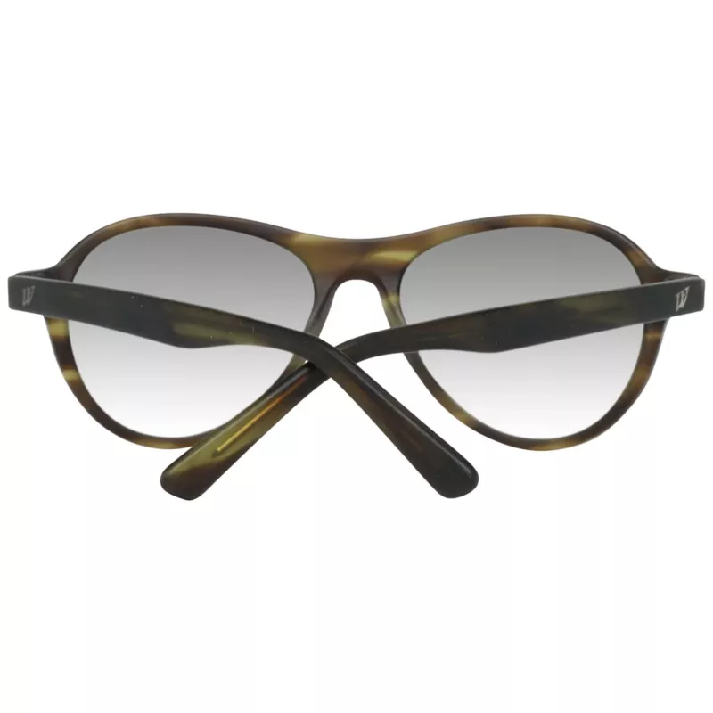 WEB EYEWEAR WE0128-5494N unisex slnečné okuliare havana acetátový rám hnedé polykarbonátové sklá 54 mm