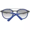 WEB EYEWEAR WE0143-4991X unisex slnečné okuliare, štvorcový acetátový rám, sivé sklá, 49/22/140 mm