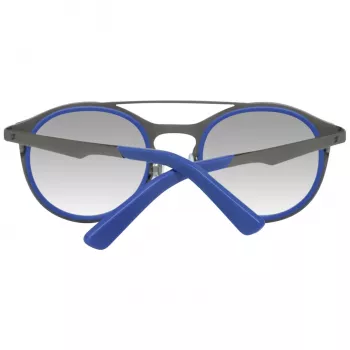 WEB EYEWEAR WE0143-4991X unisex slnečné okuliare, štvorcový acetátový rám, sivé sklá, 49/22/140 mm