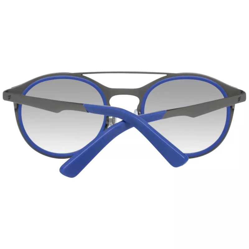WEB EYEWEAR WE0143-4991X unisex slnečné okuliare, štvorcový acetátový rám, sivé sklá, 49/22/140 mm