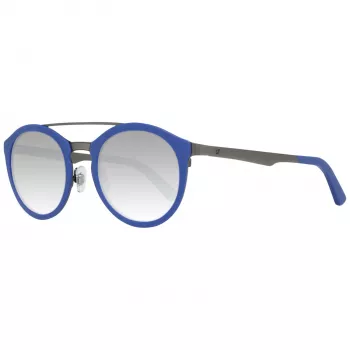 WEB EYEWEAR WE0143-4991X unisex slnečné okuliare, štvorcový acetátový rám, sivé sklá, 49/22/140 mm