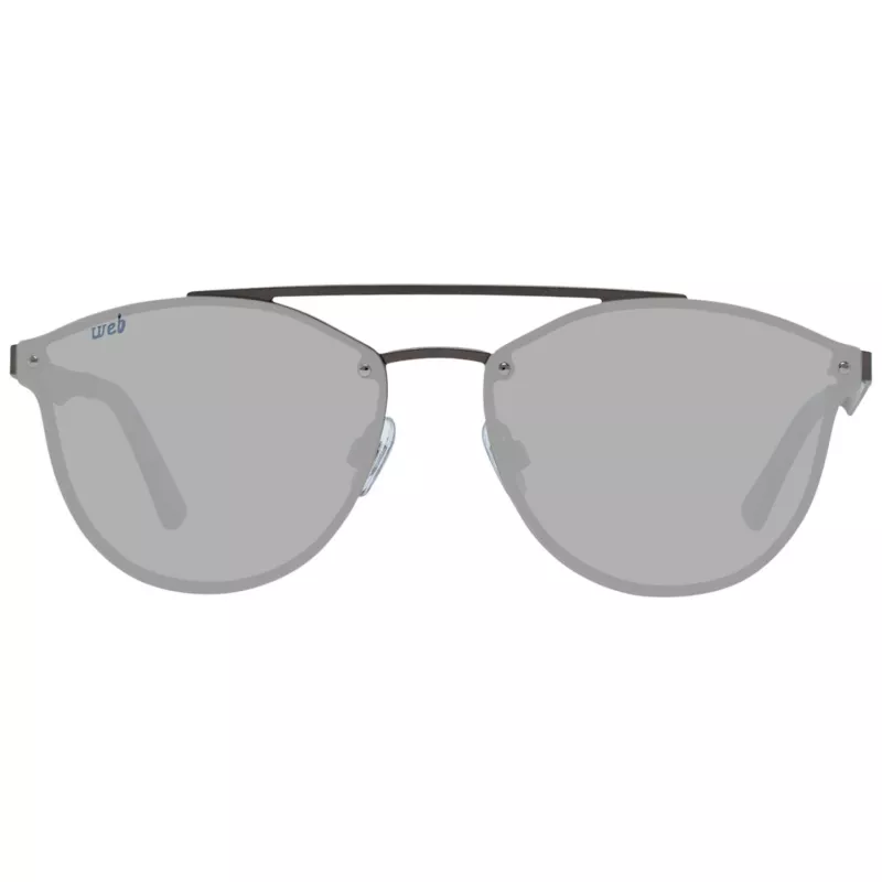 WEB EYEWEAR WE0189-5909V unisex hranaté slnečné okuliare Havana acetátový rám hnedá polykarbonátová šošovka 59mm