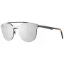 WEB EYEWEAR WE0190-0009C Unisex slnečné okuliare - geometrický čierny rám, sivé šošovky