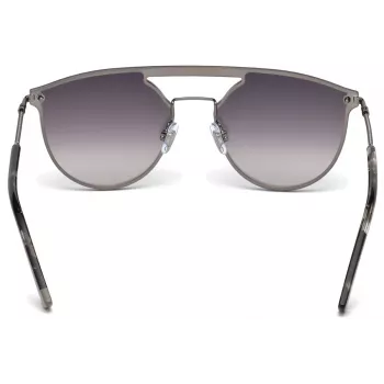 WEB EYEWEAR WE0193-08C unisex obdĺžnikové slnečné okuliare Havana acetátový rám hnedé polykarbonátové sklá UV400