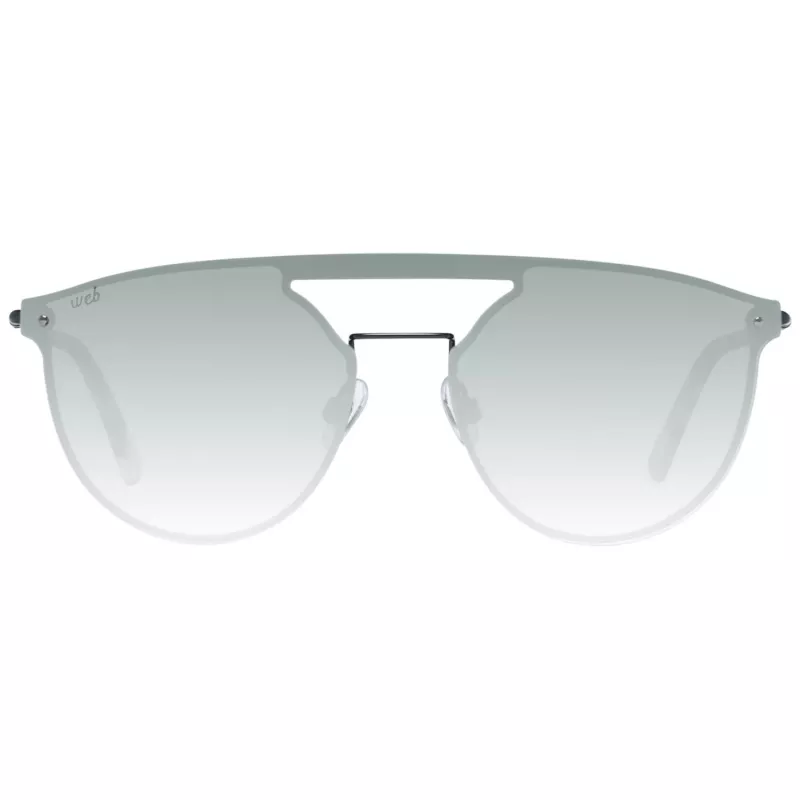 WEB EYEWEAR WE0193-13802Q unisex slnečné okuliare čierny rám sivé sklá 55mm