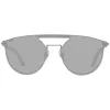 WEB EYEWEAR WE0193-13808V Unisex slnečné okuliare - lesklý čierny rám, dymovo sivé sklá, 54 mm