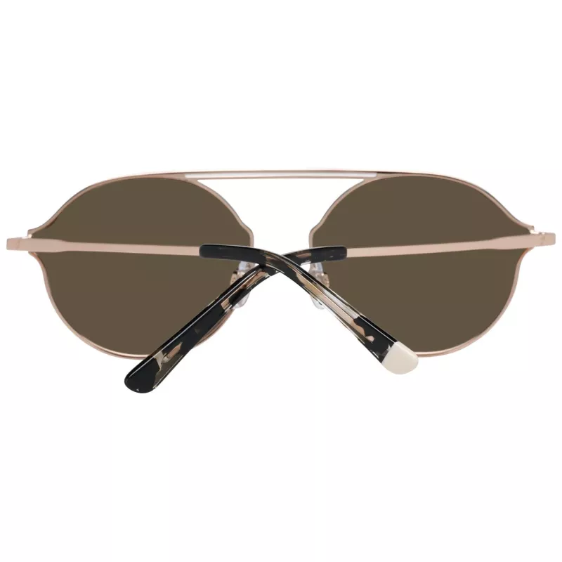 WEB EYEWEAR WE0198-5734G unisex slnečné okuliare - čierny acetátový rám, sivo tónované sklá, 57 mm