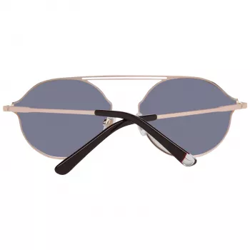 WEB EYEWEAR WE0198-5734Z unisex hranaté slnečné okuliare Havana acetát sivé gradientové sklo 57/16/145 mm