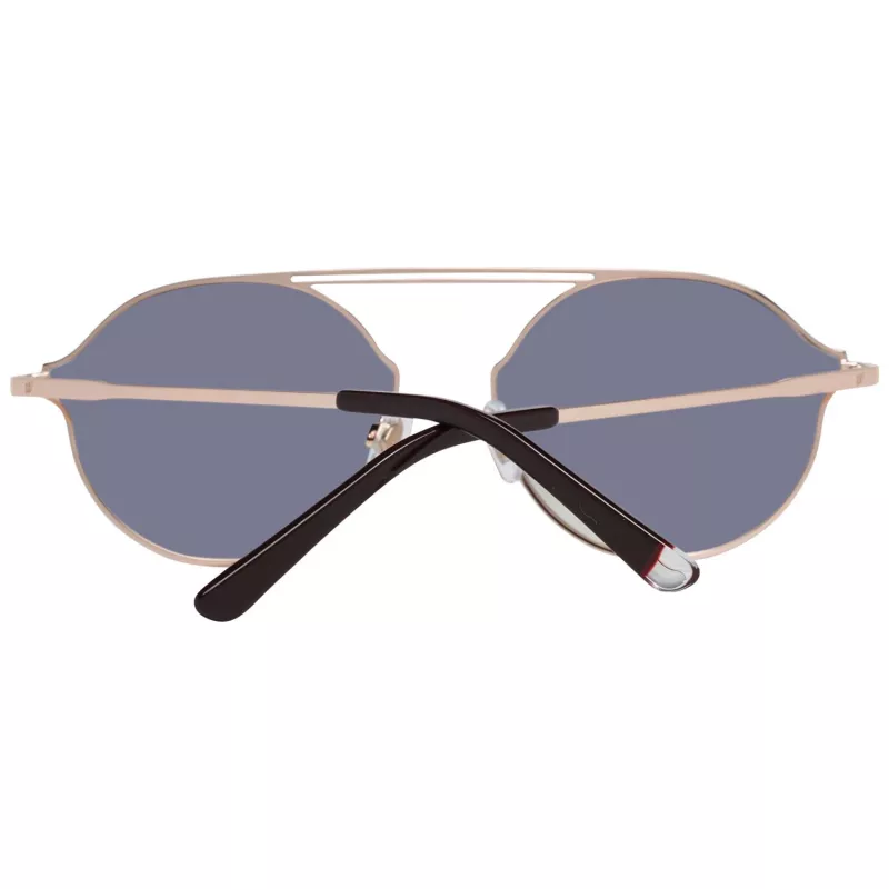 WEB EYEWEAR WE0198-5734Z unisex hranaté slnečné okuliare Havana acetát sivé gradientové sklo 57/16/145 mm