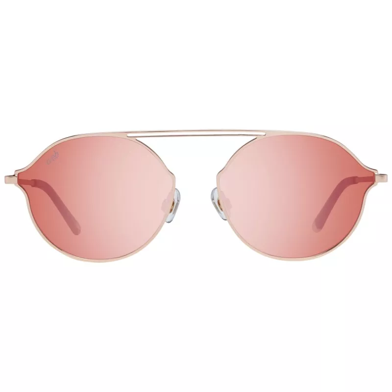 WEB EYEWEAR WE0198-5734Z unisex hranaté slnečné okuliare Havana acetát sivé gradientové sklo 57/16/145 mm