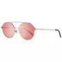 WEB EYEWEAR WE0198-5734Z unisex hranaté slnečné okuliare Havana acetát sivé gradientové sklo 57/16/145 mm