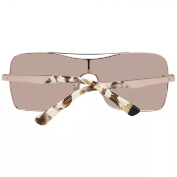 WEB EYEWEAR WE0202-34G unisex havana acetátové slnečné okuliare so zelenými polykarbonátovými sklami UV400