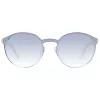 WEB EYEWEAR WE0203-0028X unisex slnečné okuliare Shield/Geometric plný rám čierne sivé 135mm
