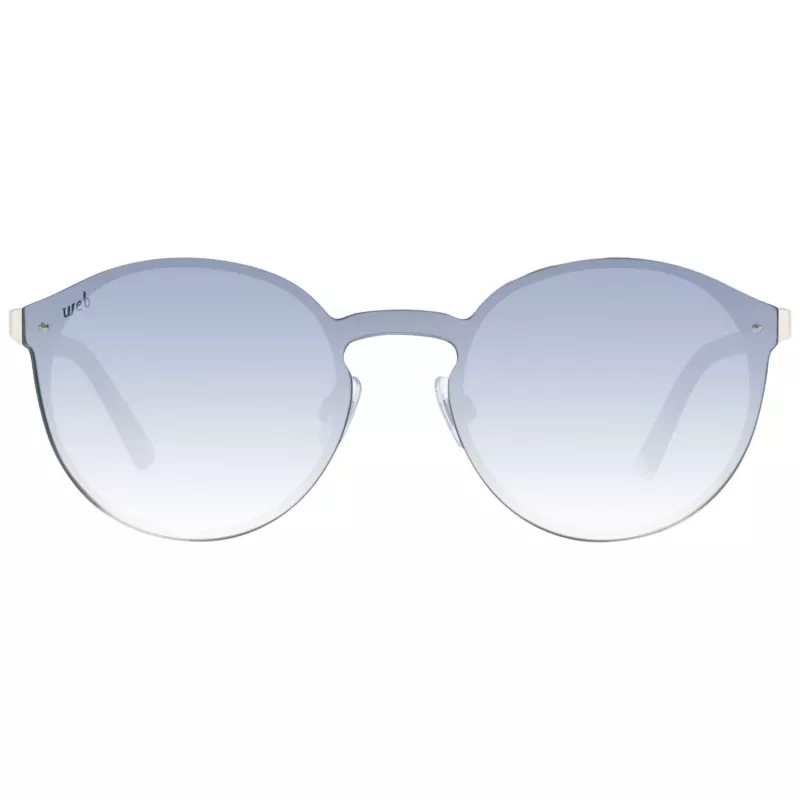 WEB EYEWEAR WE0203-0028X unisex slnečné okuliare Shield/Geometric plný rám čierne sivé 135mm