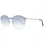 WEB EYEWEAR WE0203-0028X unisex slnečné okuliare Shield/Geometric plný rám čierne sivé 135mm