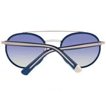 WEB EYEWEAR WE0225-5290W Unisex slnečné okuliare, čierny rám, sivé šošovky, 52/22/145 mm