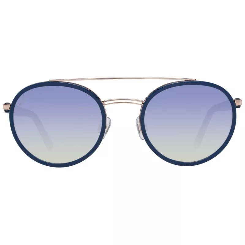 WEB EYEWEAR WE0225-5290W Unisex slnečné okuliare, čierny rám, sivé šošovky, 52/22/145 mm
