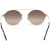 Web Eyewear WE0243-32G Unisex pilotné slnečné okuliare zlatý rám hnedé gradientové sklo UV400 58 mm