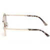 Web Eyewear WE0243-32G Unisex pilotné slnečné okuliare zlatý rám hnedé gradientové sklo UV400 58 mm