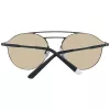 WEB EYEWEAR WE0249-5802G unisex slnečné okuliare čierny rám sivé sklá 58/18/145 mm