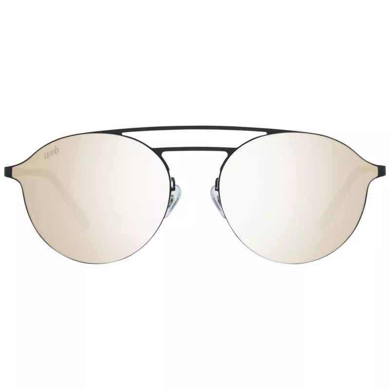 WEB EYEWEAR WE0249-5802G unisex slnečné okuliare čierny rám sivé sklá 58/18/145 mm