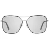 WEB EYEWEAR Woman WE0285-5932B havana acetát geometrické slnečné okuliare sivé gradientné šošovky 59mm