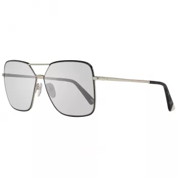 WEB EYEWEAR Woman WE0285-5932B havana acetát geometrické slnečné okuliare sivé gradientné šošovky 59mm