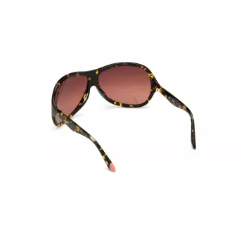 WEB EYEWEAR dámske WE0290-6552F havana hnedé hranaté cat eye slnečné okuliare 65/12/115 mm