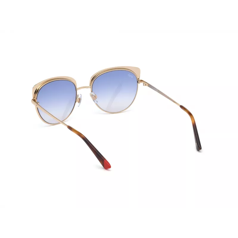 WEB EYEWEAR dámske motýlie slnečné okuliare WE0271-5532W Havana acetát hnedý gradient UV400 55/18/140