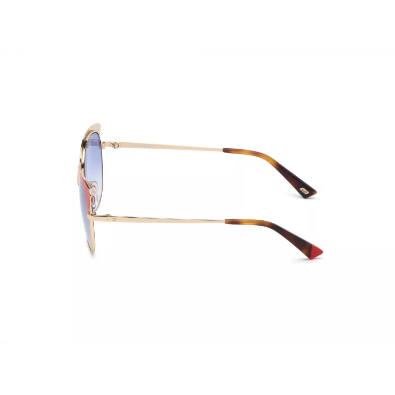WEB EYEWEAR dámske motýlie slnečné okuliare WE0271-5532W Havana acetát hnedý gradient UV400 55/18/140