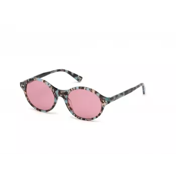 WEB EYEWEAR Dámske Cat-Eye slnečné okuliare WE0266-5155Y Havana/hnedý gradient 51 mm