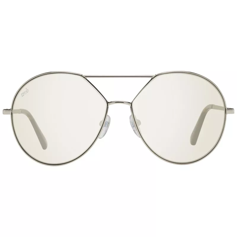 WEB EYEWEAR dámske hranaté plné acetátové slnečné okuliare WE0286-5732Q UV400 57 mm