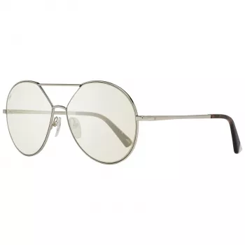 WEB EYEWEAR dámske hranaté plné acetátové slnečné okuliare WE0286-5732Q UV400 57 mm