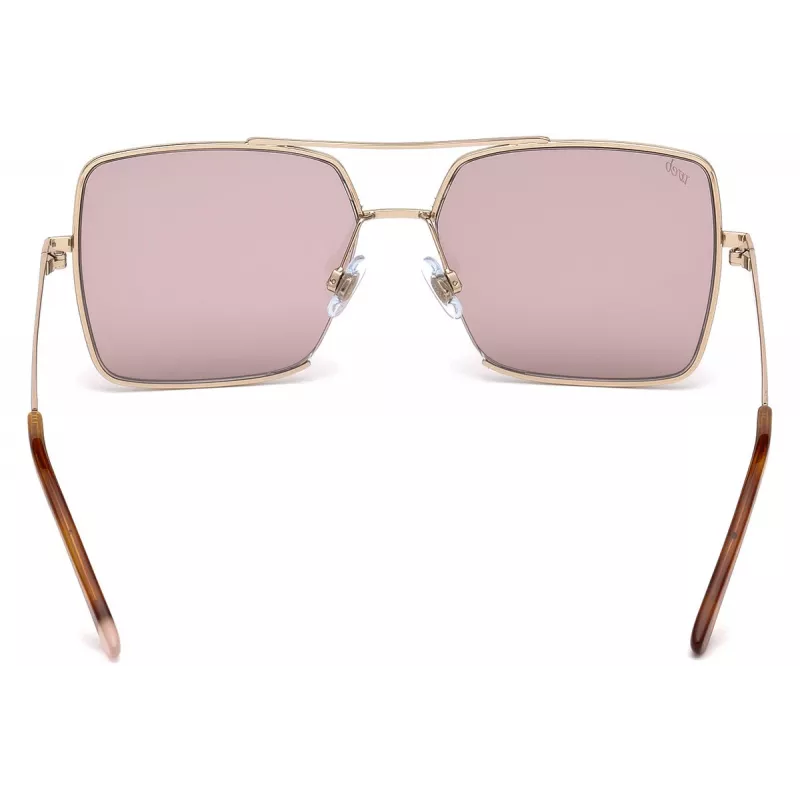 WEB EYEWEAR dámske slnečné okuliare WE0210-28Y havana hnedá acetát hranatý rám UV400