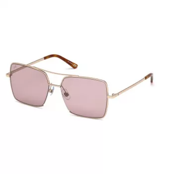 WEB EYEWEAR dámske slnečné okuliare WE0210-28Y havana hnedá acetát hranatý rám UV400