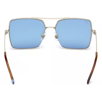 WEB EYEWEAR dámske slnečné okuliare WE0210-32V Havana/hnedé hranaté acetát 57 mm
