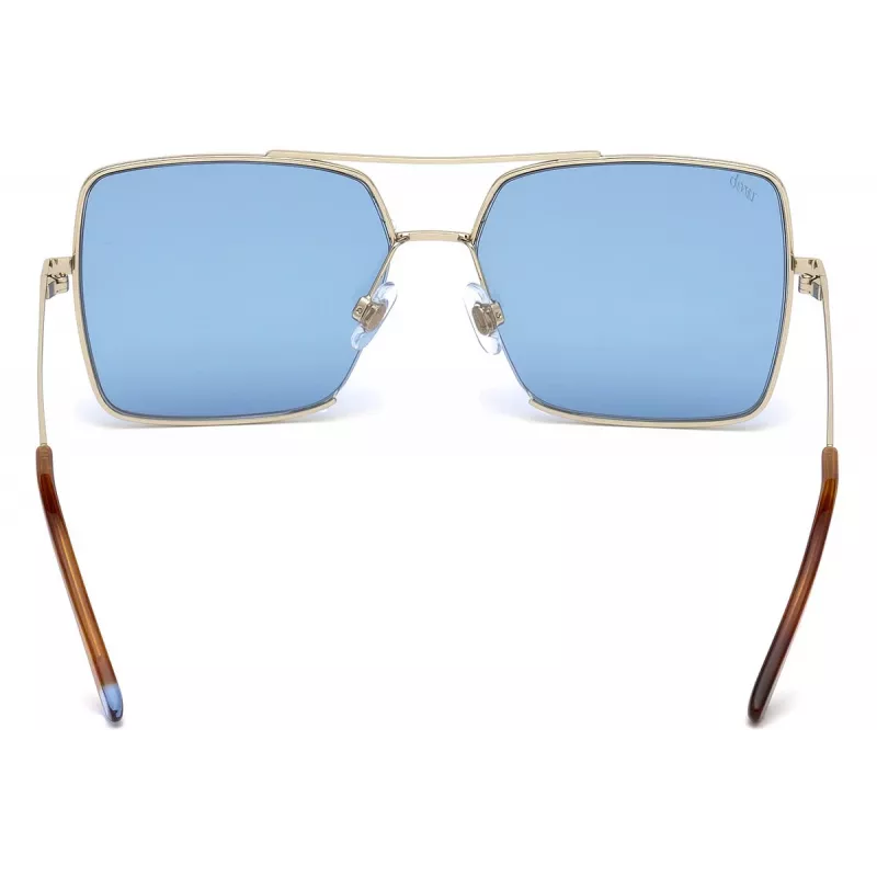 WEB EYEWEAR dámske slnečné okuliare WE0210-32V Havana/hnedé hranaté acetát 57 mm