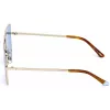 WEB EYEWEAR dámske slnečné okuliare WE0210-32V Havana/hnedé hranaté acetát 57 mm